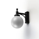 Roger Pradier - Applique Moon N°2 opale Noir foncé 000