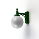 Roger Pradier - Applique Moon N°2 opale Vert Anglais 019
