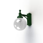 Roger Pradier - Applique Moon N°2 fumé Vert Anglais 019