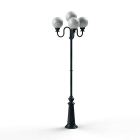 Roger Pradier - Lampadaire Moon N°4 opale Vert de gris 008