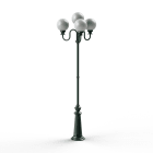 Roger Pradier - Lampadaire Moon N°4 opale Gris ardoise 059