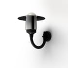 Roger Pradier - Applique Newpark N°1 opale Noir foncé 000