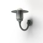 Roger Pradier - Applique Newpark N°1 opale Gris métal 023