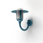 Roger Pradier - Applique Newpark N°1 opale Bleu 111