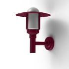 Roger Pradier - Roger Pradier - Applique Newpark N°2 opale Rouge vin 066