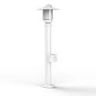 Roger Pradier - Roger Pradier - Borne Newpark N°5 prise type J opale Blanc 001