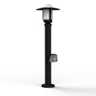 Roger Pradier - Borne Newpark N°5 prise type F opale Noir foncé 000