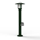 Roger Pradier - Borne Newpark N°5 prise type F opale Vert Anglais 019
