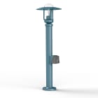 Roger Pradier - Borne Newpark N°5 prise type F clair Bleu 111