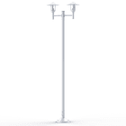Roger Pradier - Lampadaire Newpark N°6 clair Blanc 001