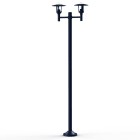 Roger Pradier - Lampadaire Newpark N°6 clair Bleu acier 065