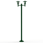 Roger Pradier - Lampadaire Newpark N°6 opale Vert sapin 067