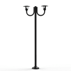 Roger Pradier - Lampadaire Newpark N°7 clair Noir foncé 000