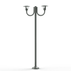Roger Pradier - Lampadaire Newpark N°7 clair Gris métal 023