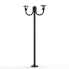 Roger Pradier - Lampadaire Newpark N°7 clair Gris ardoise 059