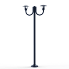 Roger Pradier - Lampadaire Newpark N°7 clair Bleu acier 065