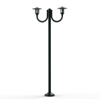 Roger Pradier - Lampadaire Newpark N°7 opale Gris ardoise 059