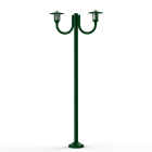 Roger Pradier - Lampadaire Newpark N°7 opale Vert sapin 067