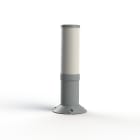 Roger Pradier - Roger Pradier - Borne OL11 N°3 E27 opale Gris soie 105