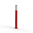 Roger Pradier - Borne OL11 N°4 E27 opale Rouge tomate 110