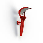 Roger Pradier - Applique OL33 N°1 LED 28W 3000K verre trempé Rouge tomate 110