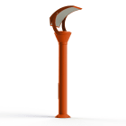 Roger Pradier - Borne OL33 N°4 LED 28W 4500K verre trempé Orangé pur 014