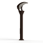 Roger Pradier - Borne OL33 N°4 LED 28W 3000K verre trempé Rouille 046