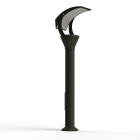Roger Pradier - Borne OL33 N°4 LED 28W 3000K verre trempé Gris noir 107