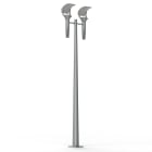 Roger Pradier - Lampadaire OL33 N°6 LED 28W 3000K verre trempé Gris soie 105