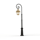 Roger Pradier - Lampadaire Place des Vosges 2 N°9 Laiton vernis teinté 070