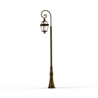 Roger Pradier - Lampadaire Place des Vosges 3 N°10 Patiné doré 009