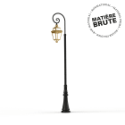 Roger Pradier - Lampadaire Place des Vosges 3 N°10 Laiton brut 072