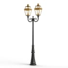 Roger Pradier - Lampadaire Place des Vosges 3 N°7 Laiton vernis teinté 070
