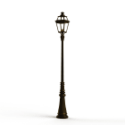 Roger Pradier - Lampadaire Place des Vosges 3 N°8 Patiné doré 009