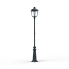 Roger Pradier - Lampadaire Place des Vosges 1 évolution N°12 Vert de gris 008