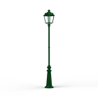Roger Pradier - Lampadaire Place des Vosges 1 évolution N°12 Vert sapin 067