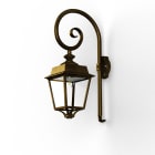 Roger Pradier - Applique Place des Vosges 1 évolution N°5 detection Patiné doré 009