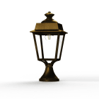 Roger Pradier - Borne Place des Vosges 1 évolution N°6 Patiné doré 009