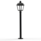 Roger Pradier - Roger Pradier - Borne Place des Vosges 1 évolution N°9 Noir foncé 000