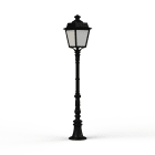 Roger Pradier - Roger Pradier - Borne Place des Vosges 1 évolution N°11 Noir foncé 000