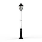 Roger Pradier - Lampadaire Place des Vosges 1 évolution N°12 Noir foncé 000