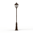 Roger Pradier - Lampadaire Place des Vosges 1 évolution N°12 Rouille 046