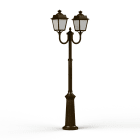 Roger Pradier - Lampadaire Place des Vosges 1 évolution N°13 Patiné doré 009
