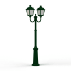 Roger Pradier - Lampadaire Place des Vosges 1 évolution N°13 Vert sapin 067