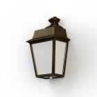 Roger Pradier - Applique Place des Vosges 1 évolution N°2 detection Patiné doré 009