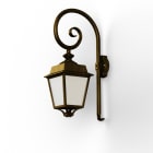 Roger Pradier - Applique Place des Vosges 1 évolution N°5 detection Patiné doré 009