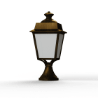 Roger Pradier - Roger Pradier - Borne Place des Vosges 1 évolution N°6 Patiné doré 009