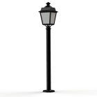 Roger Pradier - Roger Pradier - Borne Place des Vosges 1 évolution N°9 Noir foncé 000