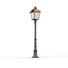 Roger Pradier - Borne Place des Vosges 1 Tradition N°11 Laiton vernis teinté 070