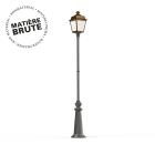 Roger Pradier - Lampadaire Place des Vosges 1 Tradition N°12 Laiton brut 072
